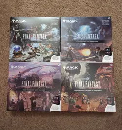 Magic The Gathering Final Fantasy Scene Box Bundle All 4 -IN HAND - Image 1