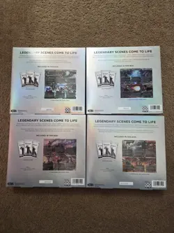 Magic The Gathering Final Fantasy Scene Box Bundle All 4 -IN HAND - Image 2