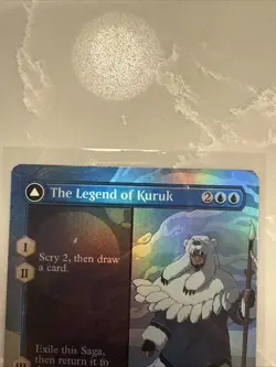 The Legend of Kuruk FOIL Borderless 355 Avatar TLA MTG Mythic Unplayed Mint M/NM - Image 5