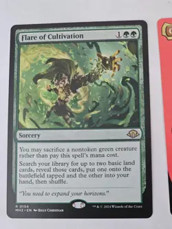 MTG - Flare of Cultivation - Modern Horizons 3 - Image 1