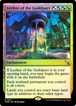 1X NM Leyline of the Guildpact Foil Murders at Karlov Manor - Image 1