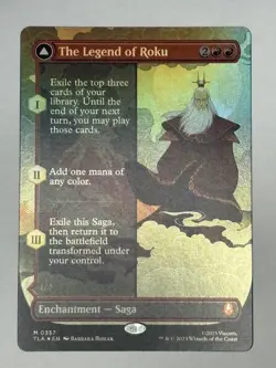 Avatar Roku :The Legend of Roku (Borderless) [FOIL] - Avatar - Image 2