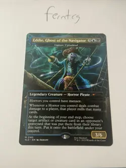 Magic the Gathering Eddie Ghost of Navigator Mythic Secret Lair NM Ship Same Day - Image 1