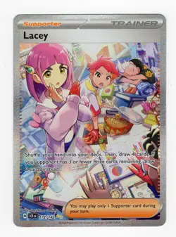 Lacey 172/142 SIR Pokemon Stellar Crown - NM - Image 1