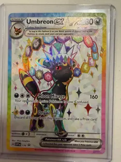 Pokemon TCG Umbreon Ex Espeon Ex Svp 175 176 Promo Pair NM Prismatic Evolution - Image 5