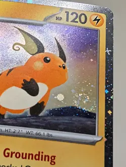 Raichu 026/165 Cosmos Holo Sam's Club Exclusive Promo Pokemon TCG: 151 X1 SWIRL - Image 2