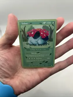 2024 Pokepu Velma - Venusaur Pokemon Parody Fan Art Custom Card 03/75 Holo Rare - Image 3