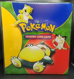 1999 Ultra Pro 3 Ring Binder WOTC Stamp- Pokemon TCG - Image 1