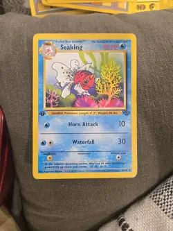Lp Pokemon Jungle TCG - Seaking 46/64 1st Edition - Image 1