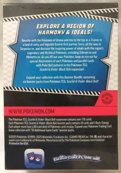 Pokemon Scarlet & Violet Black Bolt **New & Sealed** Booster Bundle Box - Image 2