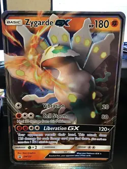 Zygarde GX SM122 Jumbo Pokemon Black Star Promo - Image 1