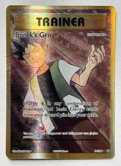 Pokemon TCG Brock's Grit XY Evolutions 107/108 Holo Full Art MINT! - Image 3