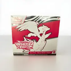 Pokemon TCG Scarlet & Violet White Flare Elite Trainer Box Factory Sealed ETB - Image 1