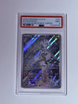 Pokemon TCG - N's Reshiram #167/159 - Journey Together - Stamped - PSA 9 - MINT - Image 1