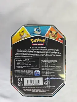 Pokemon TCG Eevee Evolutions Tin 2021 [ Vaporeon V ] NEW 820650809057 - Image 4