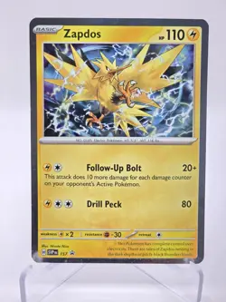 Pokemon Promo Zapdos SVP 157 Holo Black Star S&V NM English - Image 1