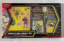 Pokemon TCG Iono's Bellibolt ex Premium Collection Box Sealed New In Hand - Image 1
