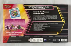 Pokemon TCG Iono's Bellibolt ex Premium Collection Box Sealed New In Hand - Image 2