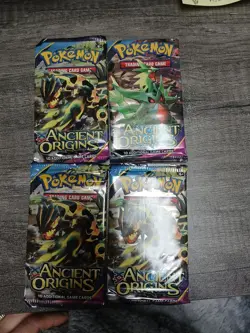 Pokemon Ancient Origins lot of 4 Booster Packs. Unopened. SEALED - Image 1