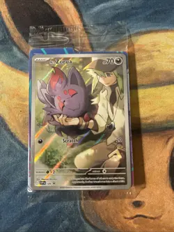 Pokemon TCG - N's Zorua SVP 189 Scarlet Violet Promo Sealed - Image 1