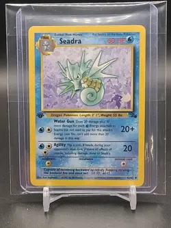 Seadra - 42/62 - Uncommon - Fossil - Unlimited - Pokemon - LP - Image 1