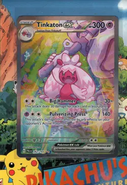 Pokemon TCG Tinkaton EX 262/193 Sv02: Paldea Evolved Special Illustration NM/M - Image 1