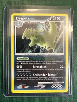 POKEMON 2009 - DESPOTAR LV 61 - STURMTIEF - HOLO RARE - DEUTSCH - EXCELLENT - Image 3