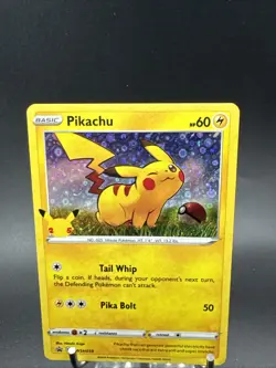Pokemon General Mills Pikachu Holo Black Star Promo 25th Anniversary SWSH039 - Image 2