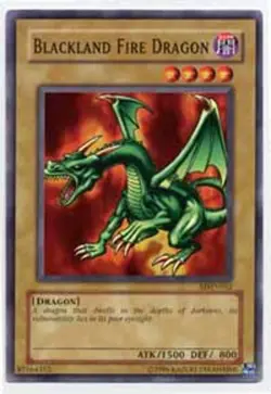 Yugioh! Blackland Fire Dragon - MRD-062 - Common - 1st Edition Near Mint, Englis - Image 1