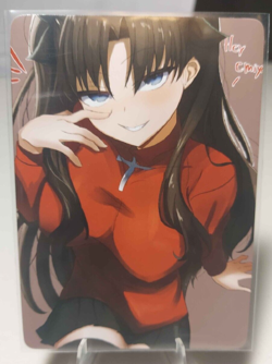 Rin Tohsaka Fate Stay Night Anime Waifu Card Doujin ACG Goddess - Image 1