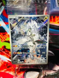 N's Reshiram 167/159 Journey Together Stamped Promo Sealed Pokemon Card - Image 1