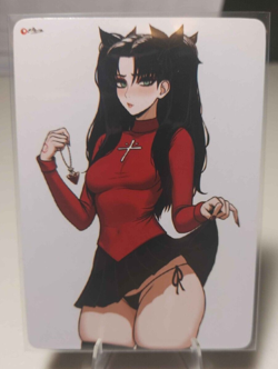 Rin Tohsaka Fate Stay Night Anime Waifu Card Doujin ACG Goddess - Image 1