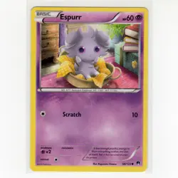 Pokemon TCG Espurr 58/122 XY BREAKpoint Regular Common Card EN-LP 2016 - Image 1