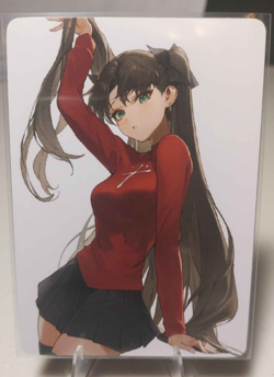 Rin Tohsaka Fate Stay Night Anime Waifu Card Doujin ACG Goddess - Image 1