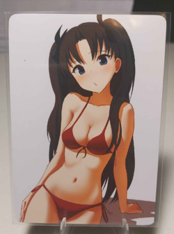 Rin Tohsaka Fate Stay Night Anime Waifu Card Doujin ACG Goddess - Image 1