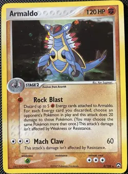 Armaldo 3/108 Power Keepers Holo - Pokemon Card - Image 1