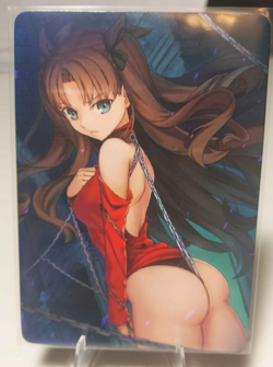 Rin Tohsaka Fate Stay Night Anime Waifu Card Doujin ACG Goddess - Image 1