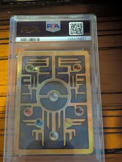Ancient Mew PSA 8 - Pokemon TCG Card 2000 *GALAXY SWIRL* - Image 2