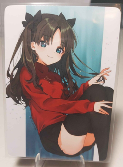 Rin Tohsaka Fate Stay Night Anime Waifu Card Doujin ACG Goddess - Image 1