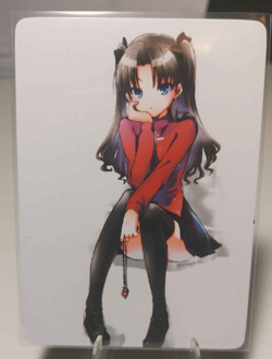 Rin Tohsaka Fate Stay Night Anime Waifu Card Doujin ACG Goddess - Image 1