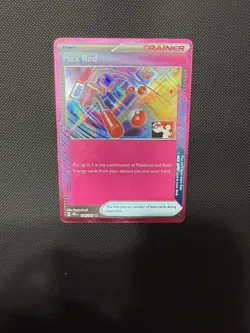 Max Rod Pokemon Prize Pack Series 7 Promo Pokemon Card NM/LP Stamp - Image 1