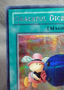Yugioh Graceful Dice EDS-002 Rare Holo Card #D4J - Image 2