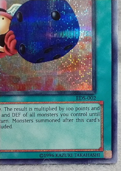 Yugioh Graceful Dice EDS-002 Rare Holo Card #D4J - Image 5