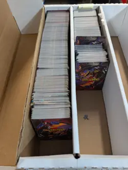 VINTAGE COMIC Book Game Marvel Overpower 1300 CARDS 90 IQ CARDS Powersurge IQ - Image 1