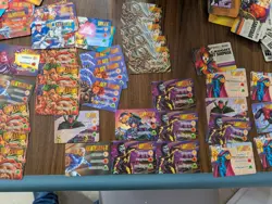 VINTAGE COMIC Book Game Marvel Overpower 1300 CARDS 90 IQ CARDS Powersurge IQ - Image 5