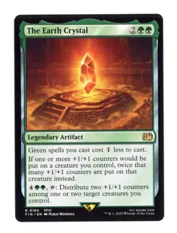 The Earth Crystal R 184 Regular FINAL FANTASY MTG Card NM - Image 1
