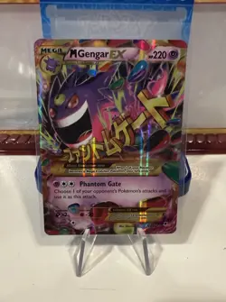 Pokemon - 4 Card Vintage MEGA EX Lot - M Lucario / M Gengar Secret Rares & More - Image 3