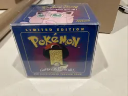 POK'EMON Limited Edition JIGGLYPUFF 23K GoldPlated TRADING CARD Sealed - Image 1