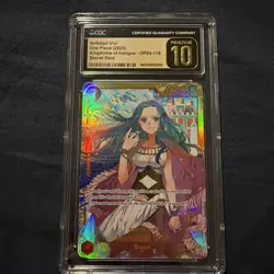 One Piece Card Game Nefeltari Vivi OP04-118 CGC Pristine 10 English - Image 1