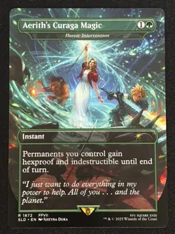 1x MTG Aerith's Curaga Magic - Heroic Intervention - (SLD) #1872 - Magic - Image 1